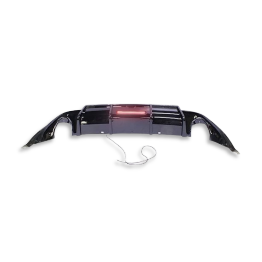 GOLF 7.5 GTI KARBEL GLOSS BLACK REAR DIFFUSER (non oem)