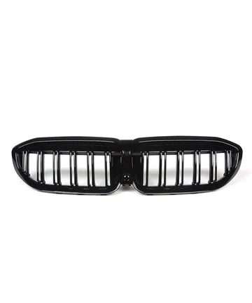 BM G20 DOUBLE SLAT GLOSS BLACK KIDNEY GRILLS PRE-LCI (non oem)
