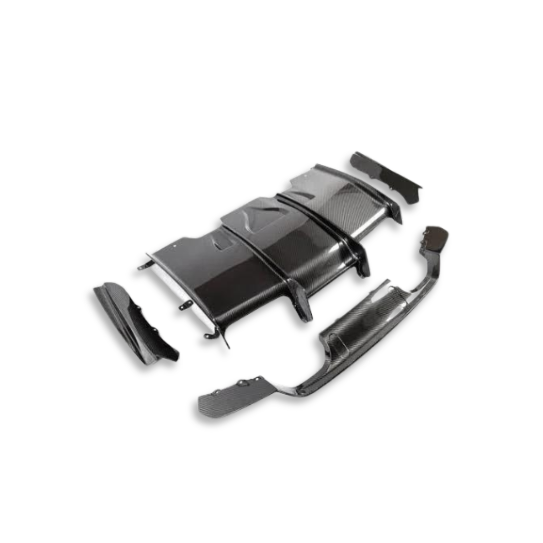BM F80/F82 M3/M4 PSM STYLE CARBON FIBRE REAR DIFFUSER (non oem)