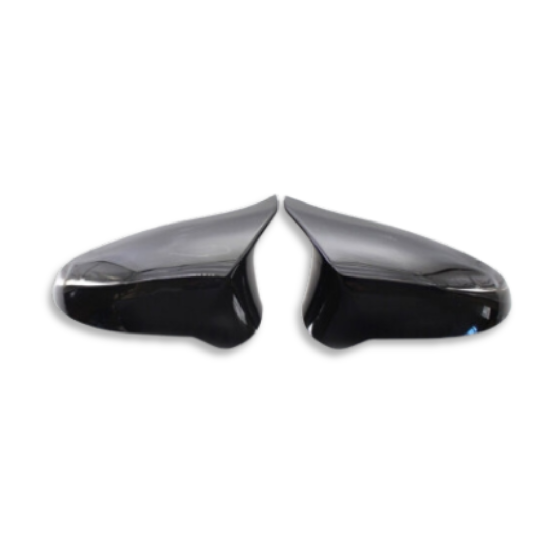 BM F80/F82/F83 M3/M4 STYLE GLOSS BLACK CLIP ON MIRROR COVERS (non oem)
