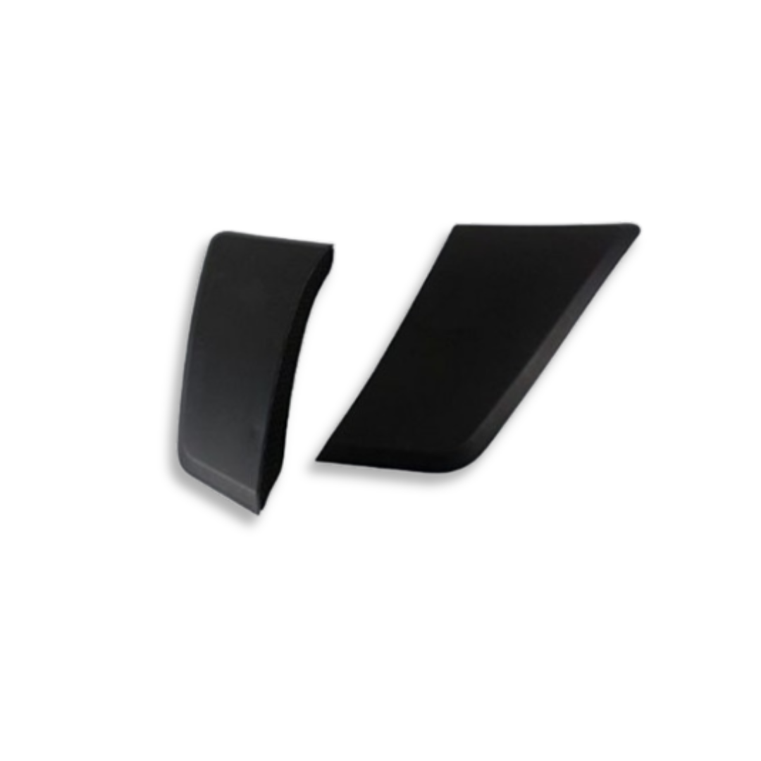 MUSTANG REAR GLOSS BLACK ADD ON FENDER VENTS (non oem)