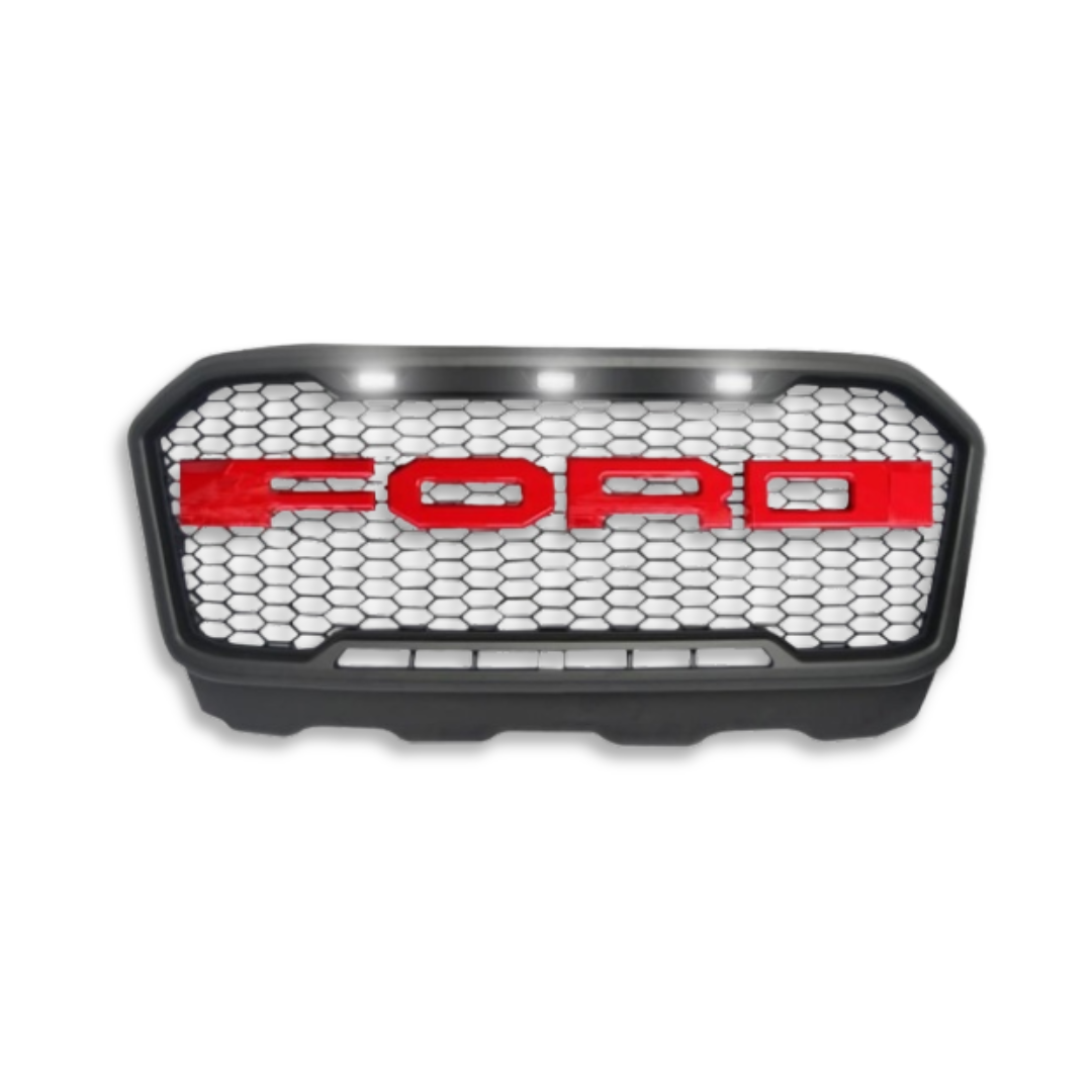 RANGER T7 F250 STYLE RAPTOR GRILL WITH L.E.D 2016-2019 (non oem)