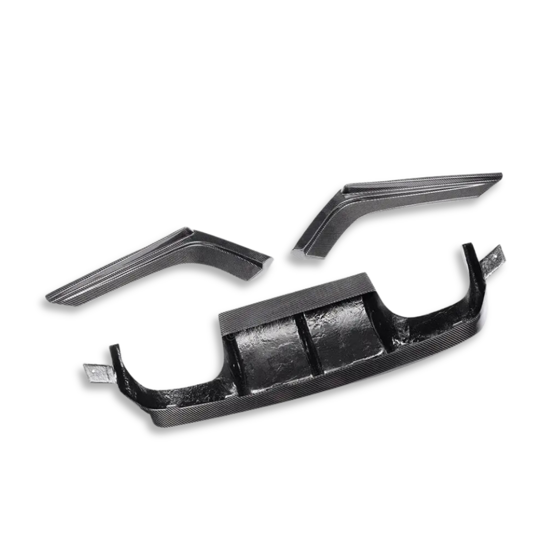 BM F80/F82/F83 M3/M4 V-STYLE CARBON FIBRE REAR DIFFUSER (non oem)