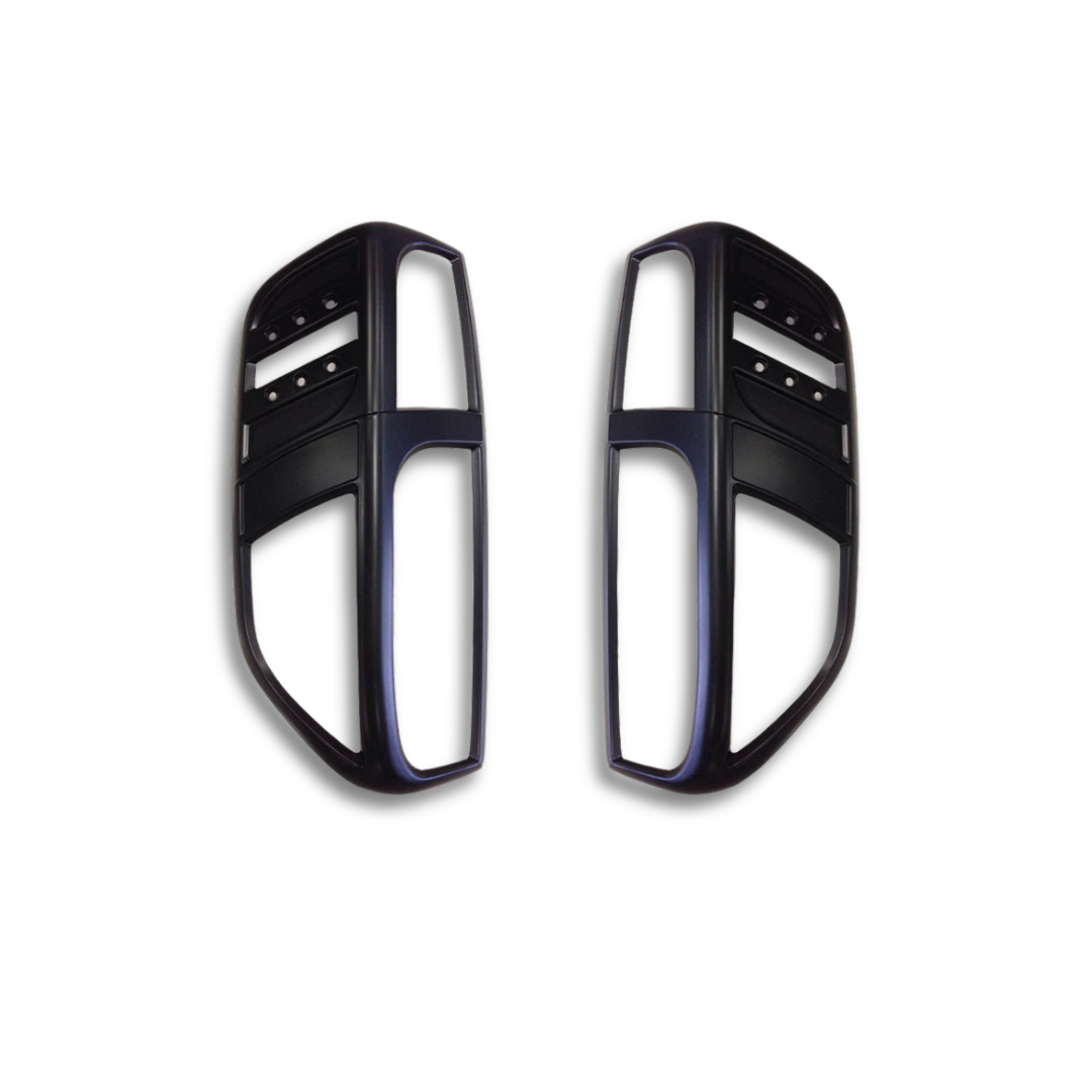 NISSAN NAVARA TAILLIGHT TRIM MATTE BLACK (non oem)