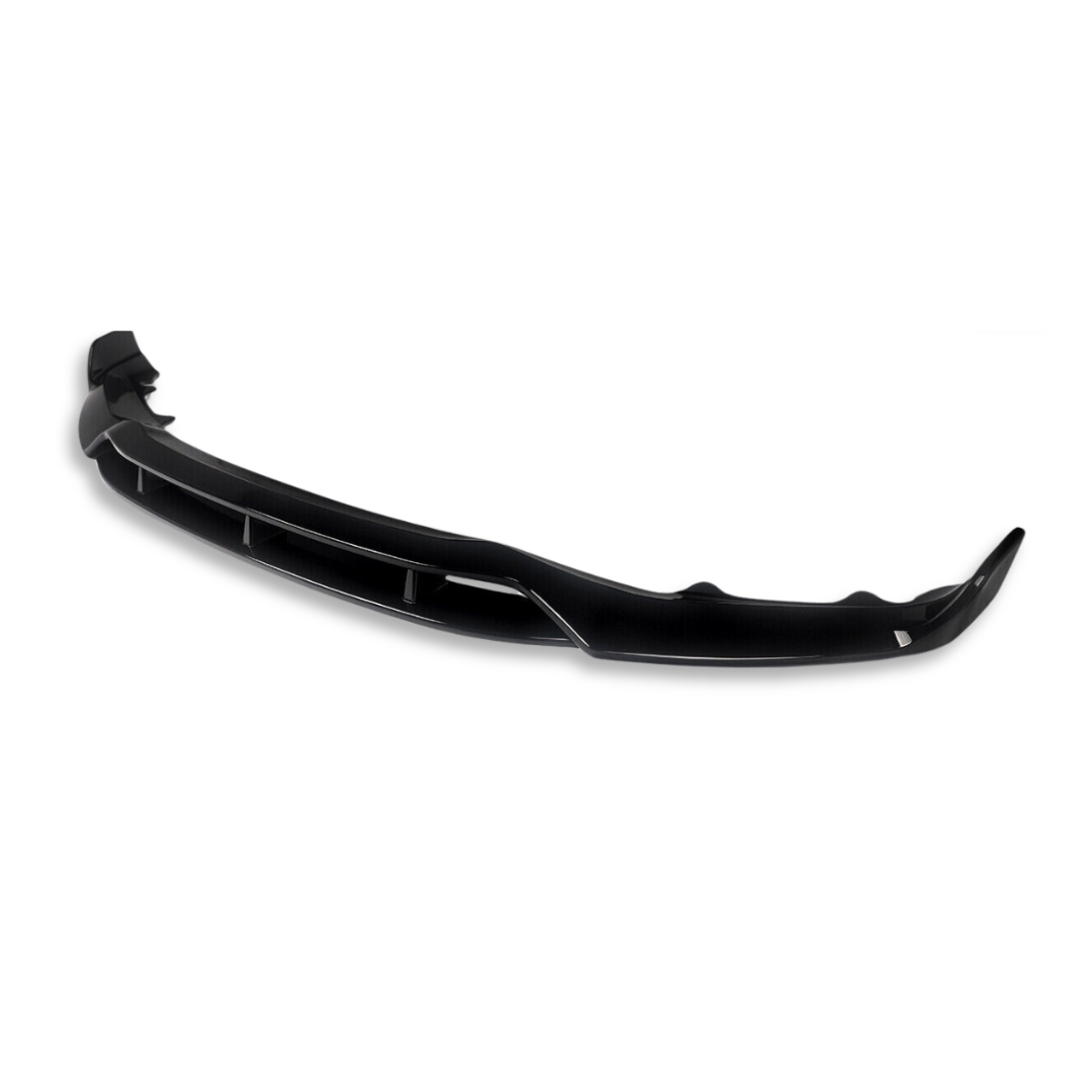 BM F25 PRE - FACELIFT GLOSS BLACK FRONT LIP SPOILER (non oem)