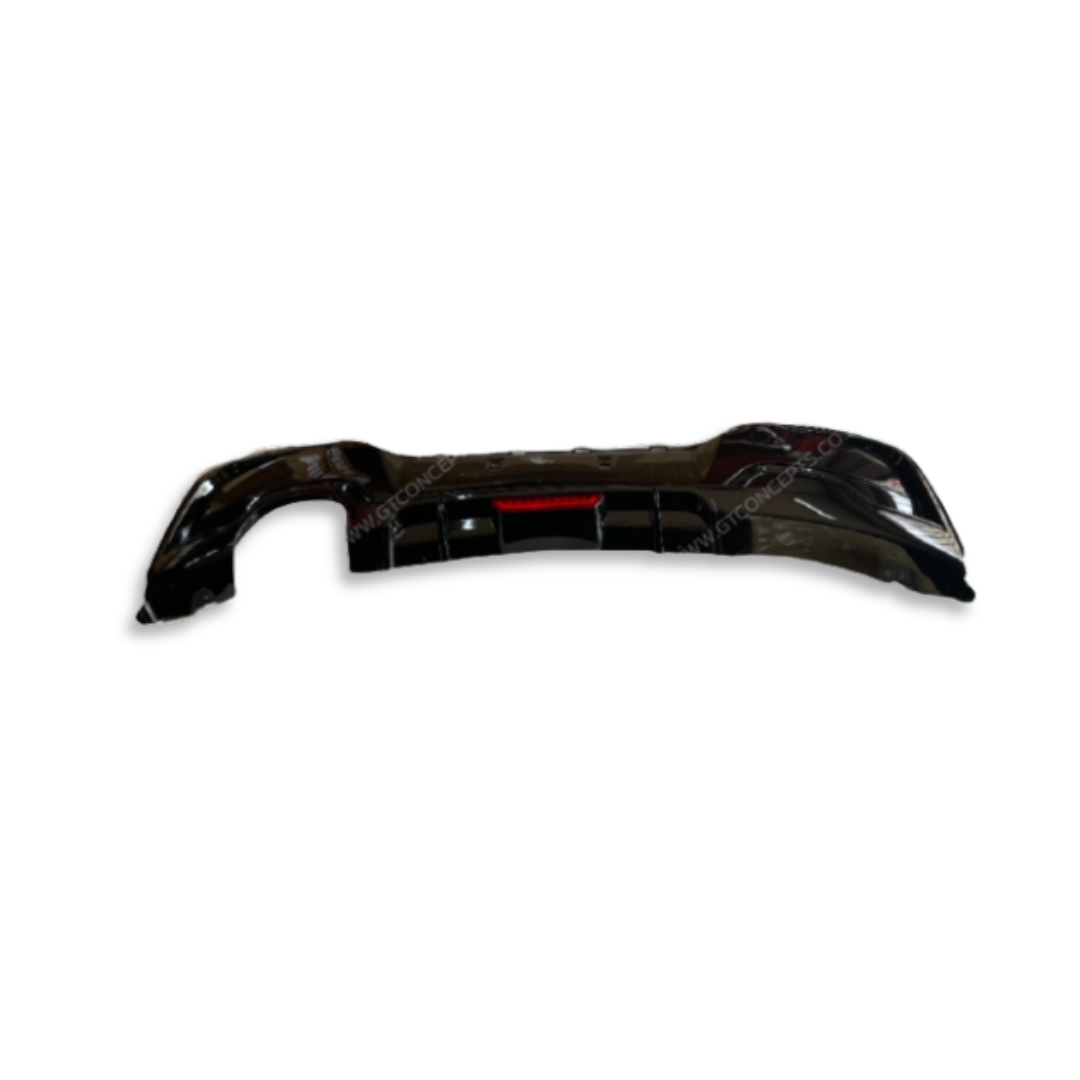 BM F20 PRE-LCI SINGLE EXIT GLOSS BLACK F1 REAR DIFFUSER (non oem)