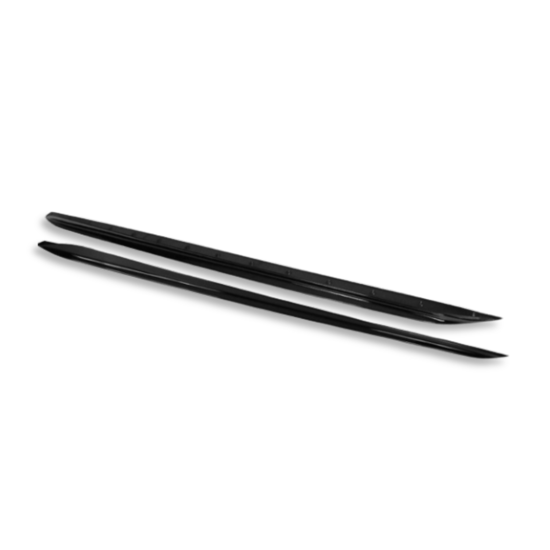 BM G20 GLOSS BLACK M-PERFORMANCE SIDE SKIRT EXTENTIONS (non oem)
