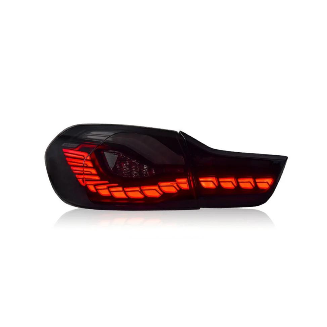 BM F32/F82 CS STYLE SEQUENTIAL TAIL LIGHTS-SMOKED (non oem)
