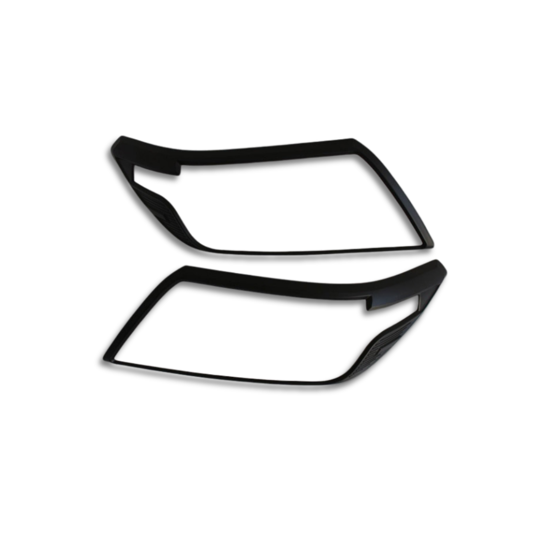 NISSAN NAVARA HEADLIGHT TRIM MATTE BLACK (non oem)