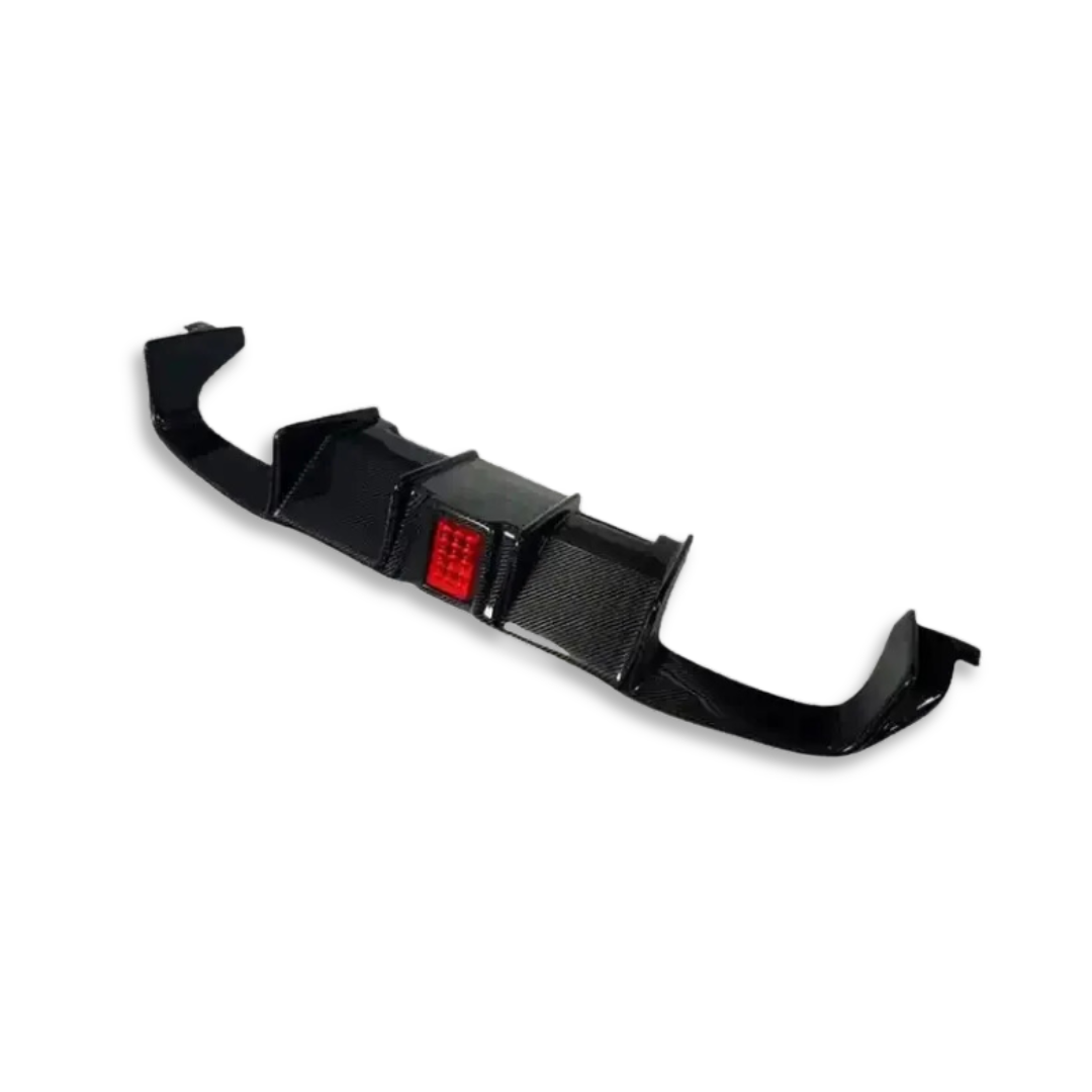 BM F87 M2 F1 INSPIRED BRAKE LIGHT CARBON FIBRE REAR DIFFUSER (non oem)