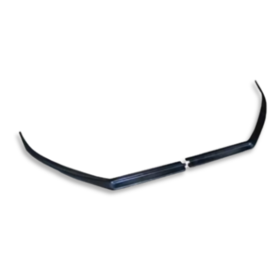 POLO 6 2 PIECE MATTE BLACK FRONT LIP SPOILER (non oem)