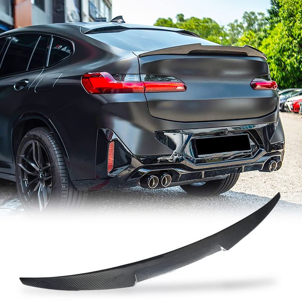 BM G02 - X4 M4 STYLE GLOSS BLACK BOOT SPOILER (non oem)