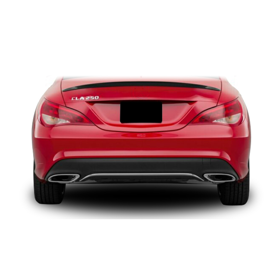 MERC W117 GLOSS BLACK BOOT SPOILER (non oem)