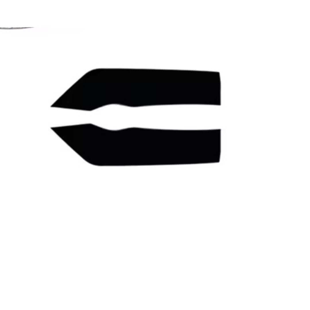 BM G45 X3 GLOSS BLACK REAR SPLITTERS (non oem)