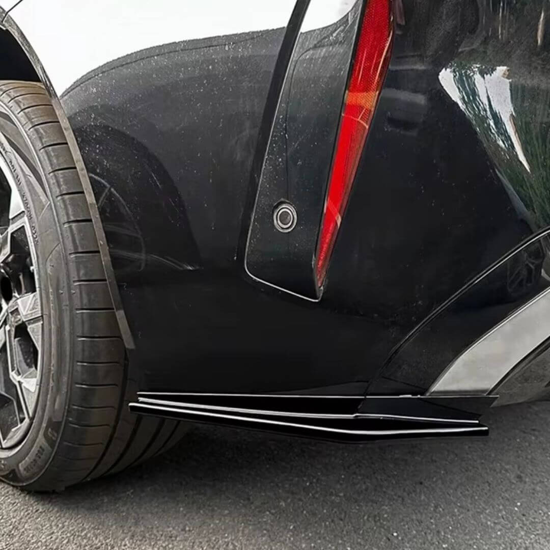 BM G45 X3 GLOSS BLACK REAR SPLITTERS (non oem)