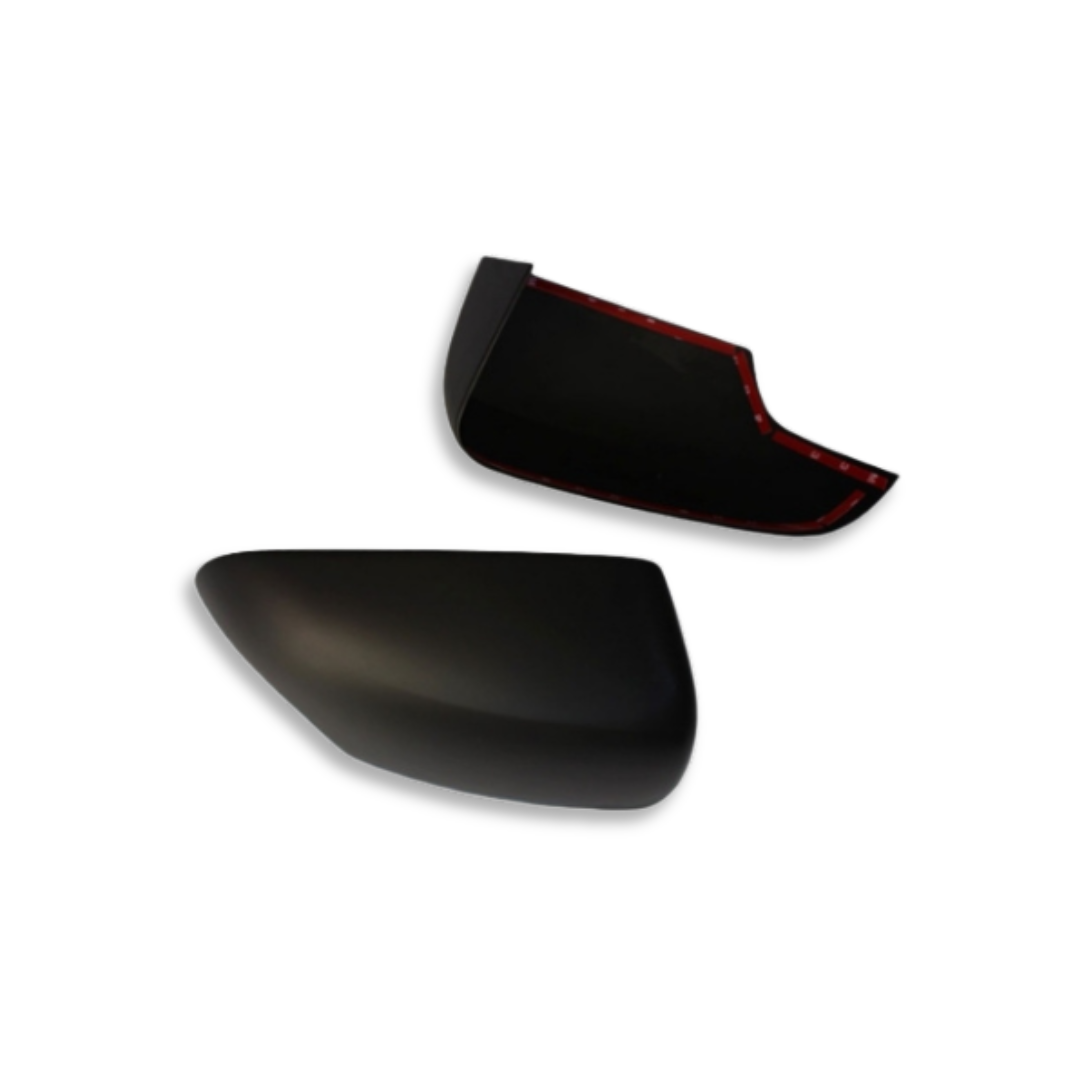 RANGER T6/T7/T8 STICK-ON MATTE BLACK MIRROR COVERS 2012-2022 (non oem)