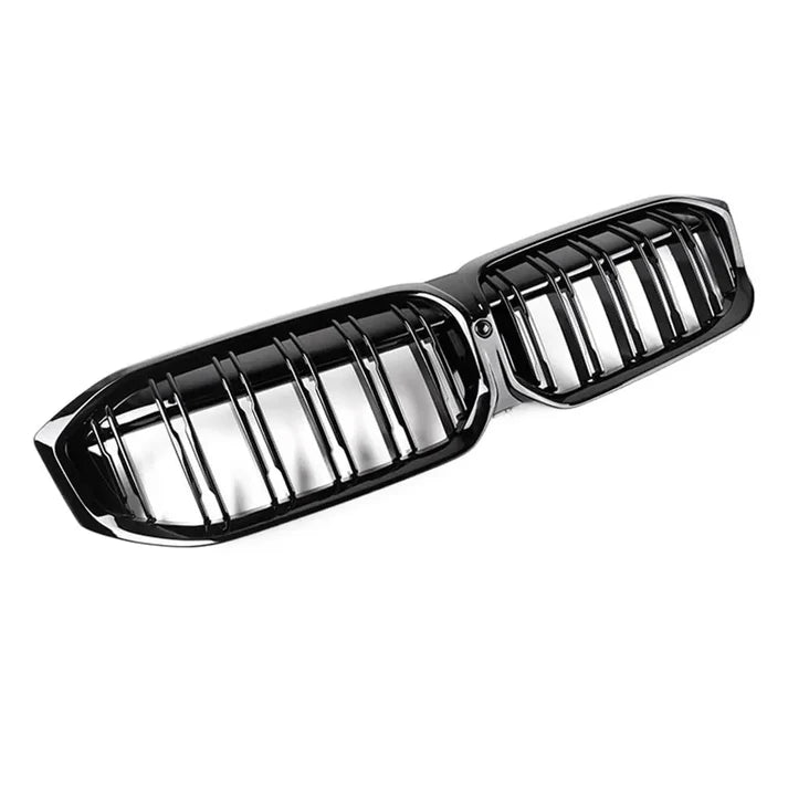 BM G20 DOUBLE SLAT GLOSS BLACK KIDNEY GRILLS - LCI (non oem)