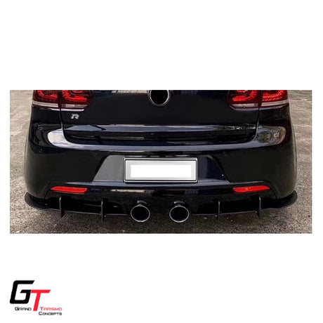 GOLF 6 R MAXTON STYLE REAR DIFFUSER (non oem)
