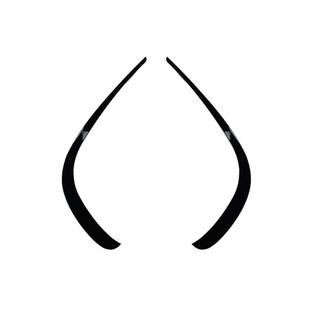 MERC W177 GLOSS BLACK FOG CANARDS (non oem)