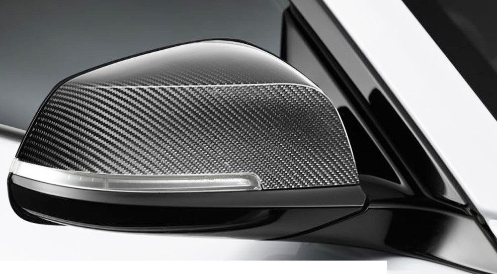 BM F-SERIES OEM STYLE CARBON FIBRE MIRROR COVERS (non oem)