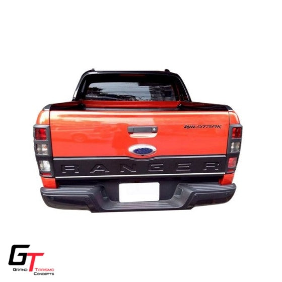 RANGER T6/T7/T8 MATTE BLACK LOWER TAILGATE COVER MODELS 2012-2022 (non oem)