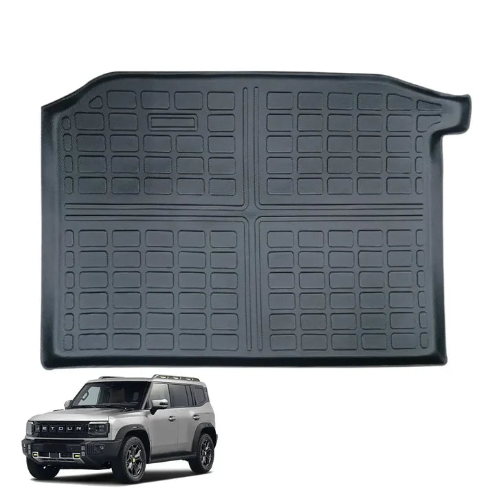 JETOUR T2 MOULDED BOOT/TRUNK RUBBER MAT (non oem)
