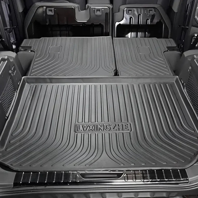 JETOUR T2 MOULDED BOOT/TRUNK 3D RUBBER MAT - 3 PIECE (non oem)