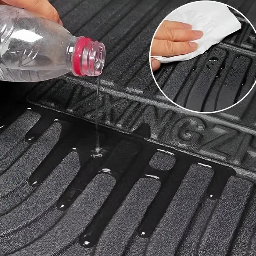 JETOUR T2 MOULDED BOOT/TRUNK 3D RUBBER MAT - 3 PIECE (non oem)