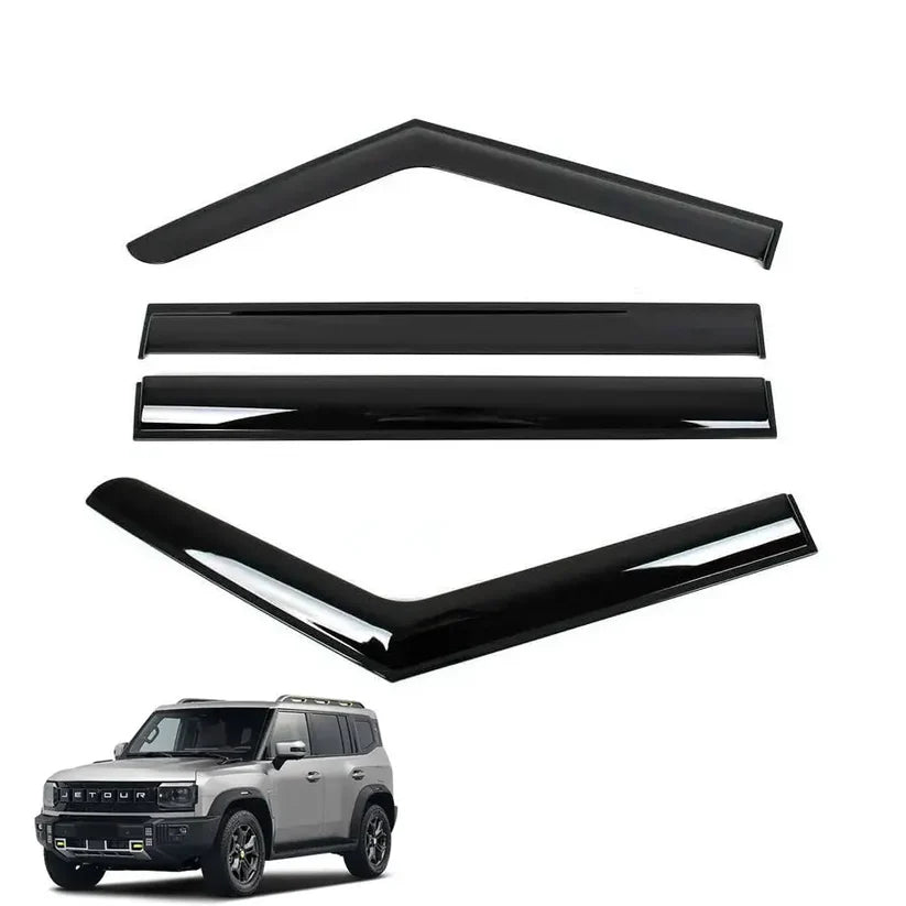 JETOUR GLOSS BLACK WINDSHIELDS - (non oem)