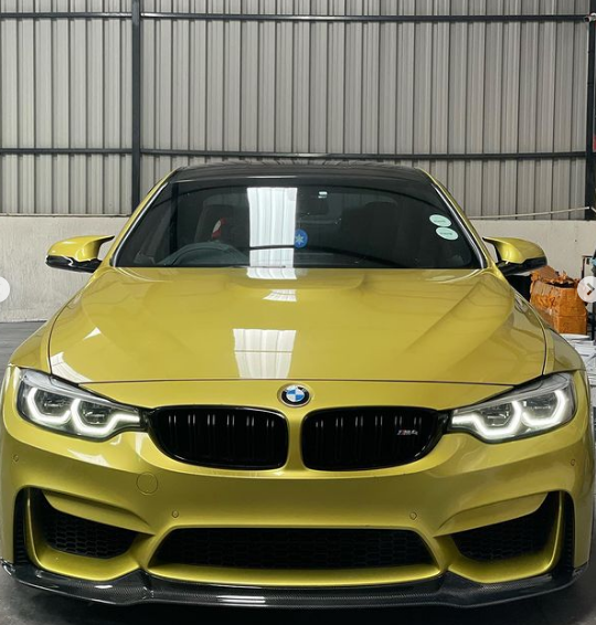 BM F80/F82/F83 M3/M4 V-STYLE CARBON FIBRE FRONT LIP (non oem)