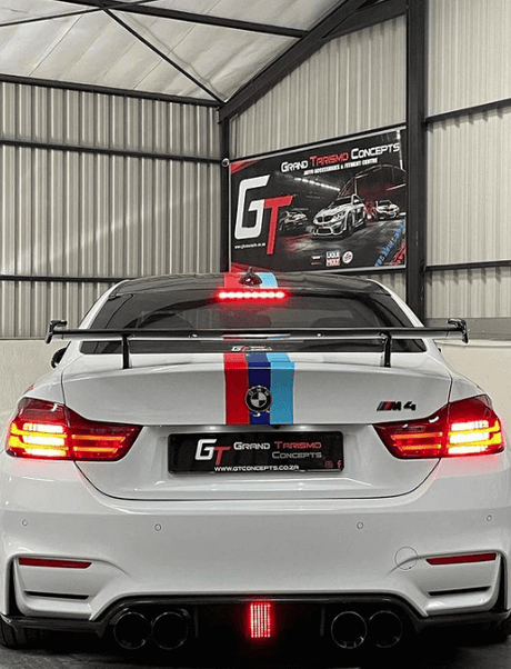 BM F80/F82F83 M3/M4 F1 INSPIRED BRAKE LIGHT GLOSS BLACK  REAR DIFFUSER (non oem)