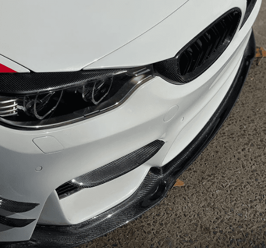 BM F80/F82 M3/M4 CARBON FIBRE FRONT CANARDS (non oem)