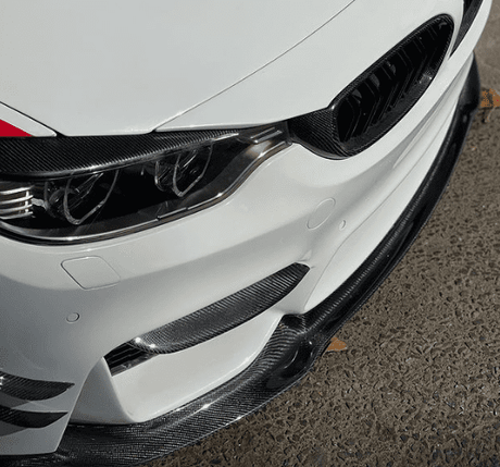 BM F80/F82 M3/M4 CARBON FIBRE FRONT CANARDS (non oem)