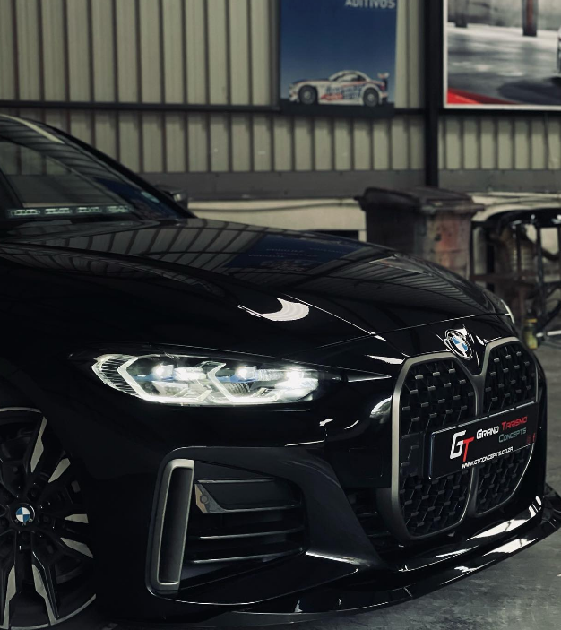 BM G22/G26 PIECE GLOSS BLACK FRONT LIP SPOILER (non oem)