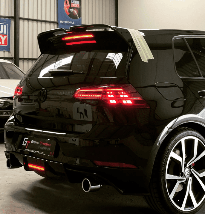 GOLF 7 GTI KARBEL GLOSS BLACK REAR DIFFUSER (non oem)