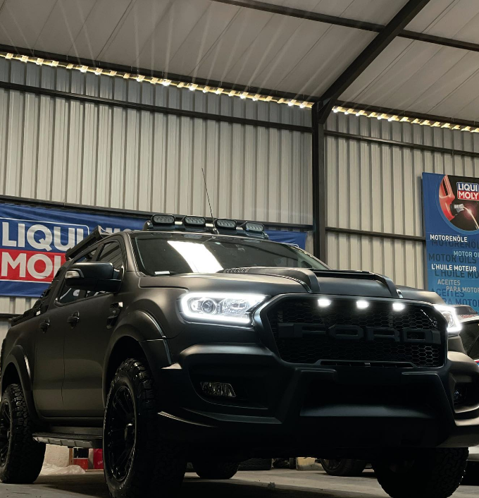 RANGER/EVEREST LED HEADLIGHT TRIM T7 MODEL 2016-2019 (non oem)