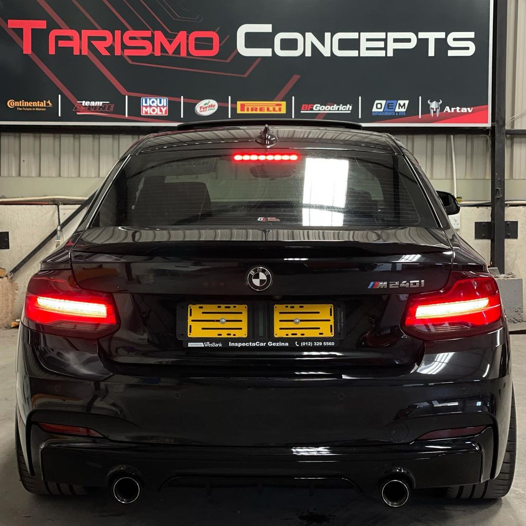 BM F22/F87 M PERFORMANCE GLOSS BLACK BOOT SPOILER (non oem)