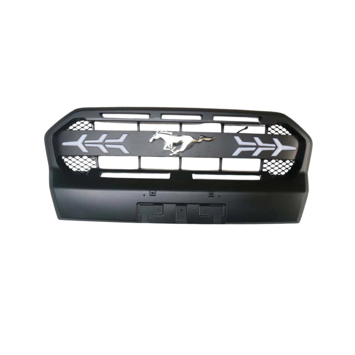 RANGER T7 L.E.D GRILL WITH MUSTANG LOGO MODEL 2016-2018 (non oem)