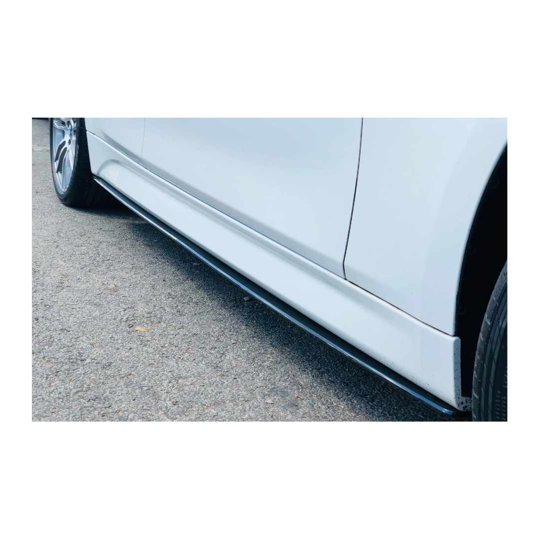 BM F30 GLOSS BLACK SIDE SKIRT EXTENSIONS (non oem)