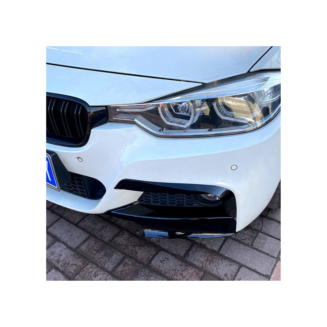 BM F30 GLOSS BLACK FOG CANARDS (non oem)