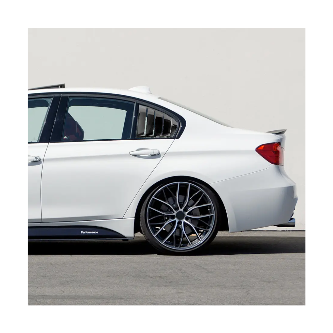 BM F30 GLOSS BLACK WINDOW LOUVERS (non oem)