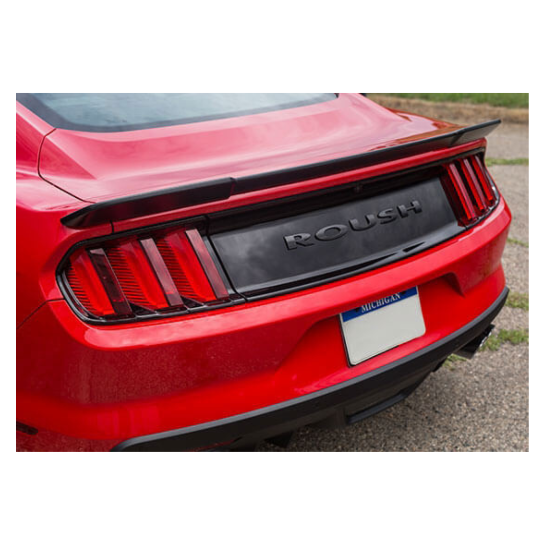 MUSTANG ROUSCH STYLE GLOSS BLACK BOOT SPOILER (non oem)