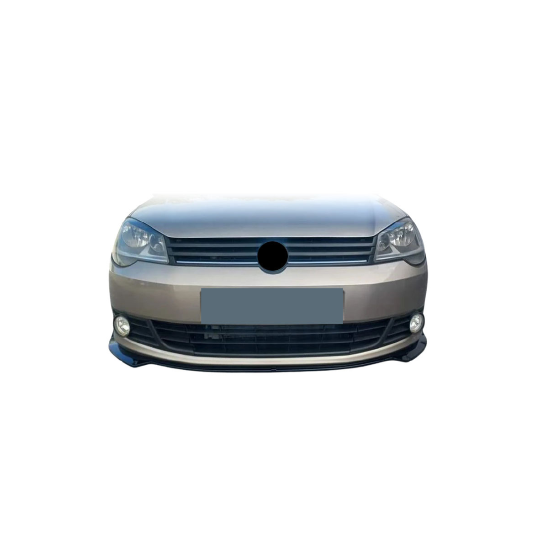 POLO VIVO 9N3 3 PIECE GLOSS BLACK FRONT LIP (non oem)