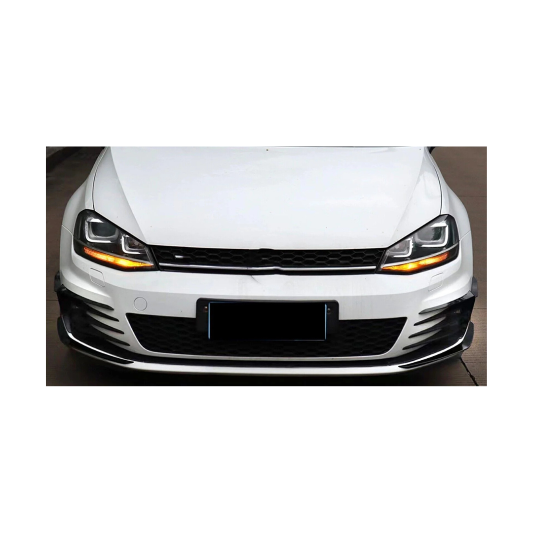 GOLF 7 GTI FRONT CANARDS 6 PIECE (non oem)