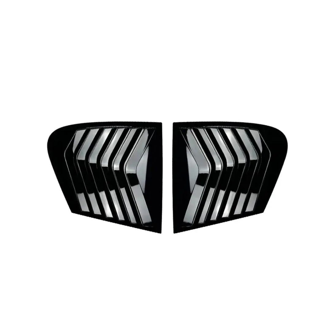 BM F20 GLOSS BLACK WINDOW LOUVERS (non oem)