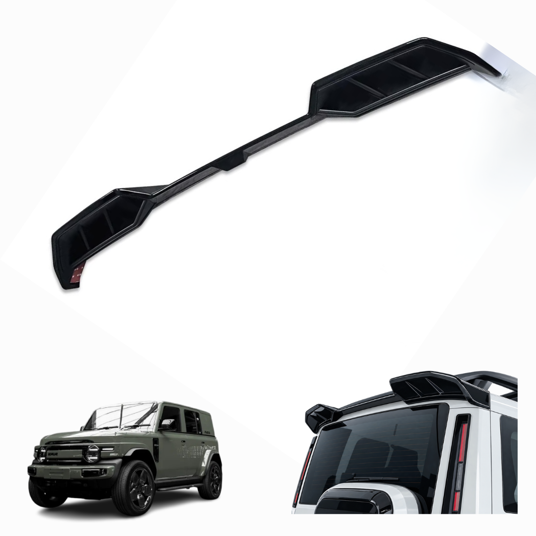 iCAUR ROOF SPOILER - GLOSS BLACK (non oem)