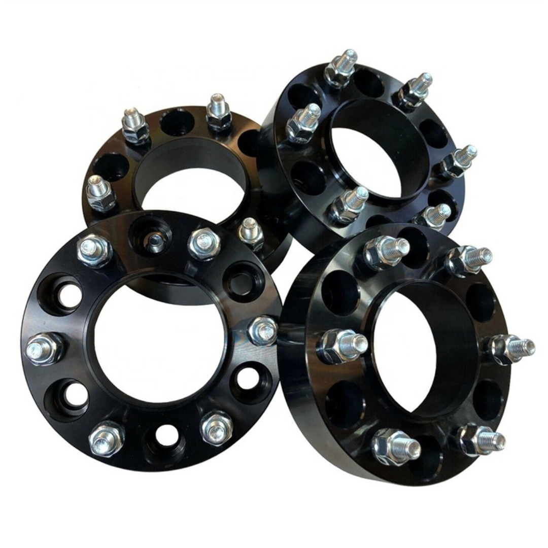 TOYOTA HILUX HUB CENTRIC WHEEL SPACERS - PCD 6X139.7 HUB 106.1 30MM - set of 4 BLACK