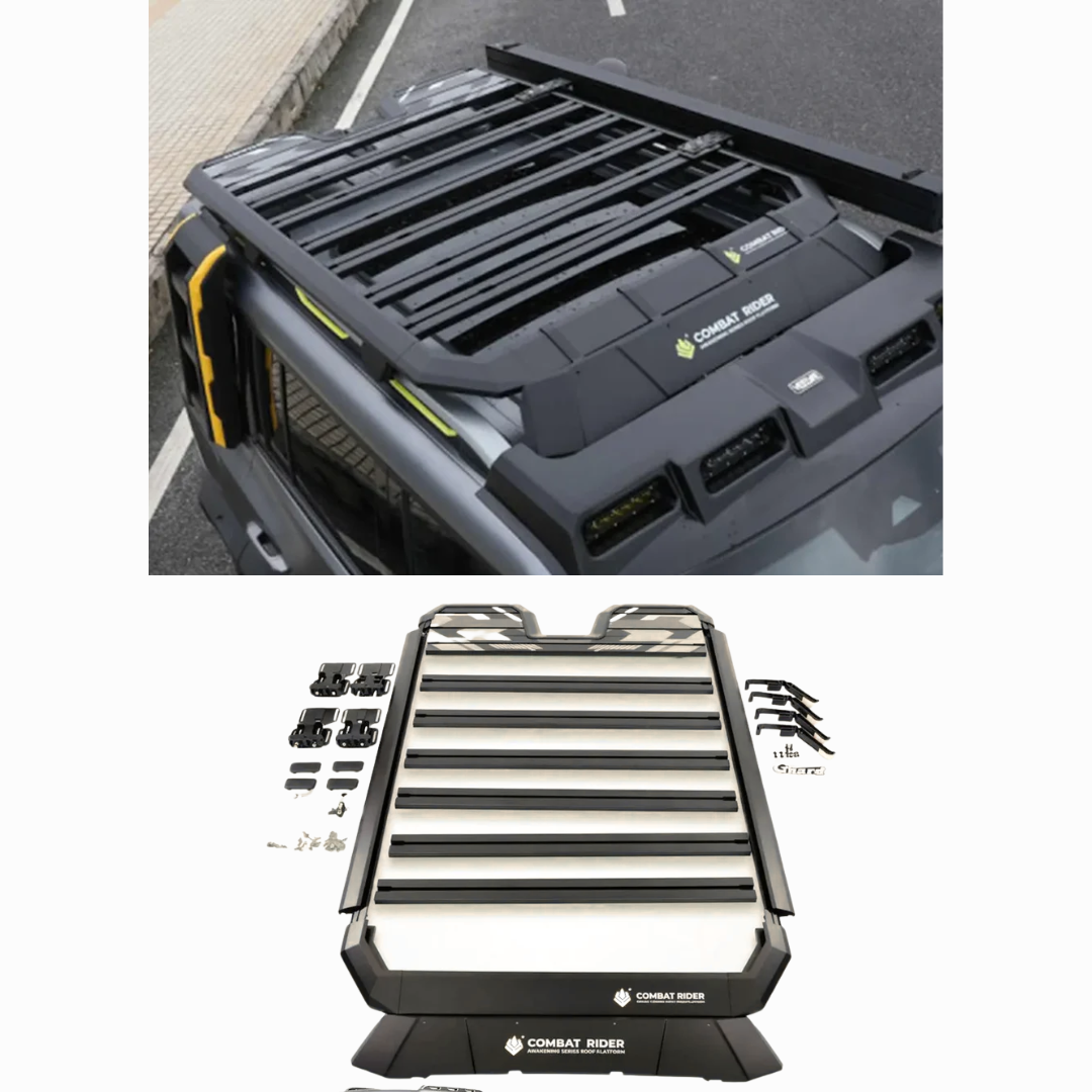 JETOUR T2 ALUMINIUM LUGGAGE ROOF RACK - COMBAT RIDER (non oem)