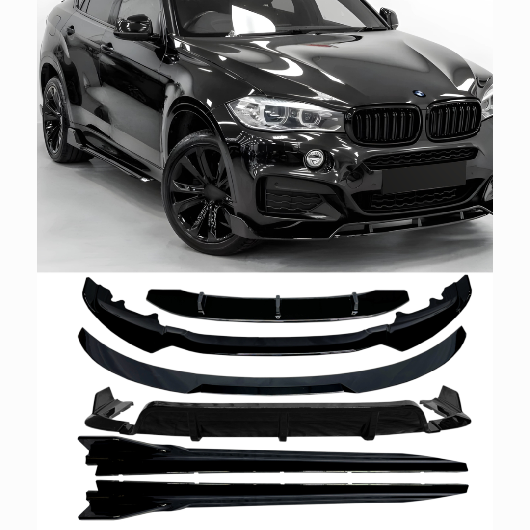 BM X6 F16 BODY KIT GLOSS BLACK (non oem)