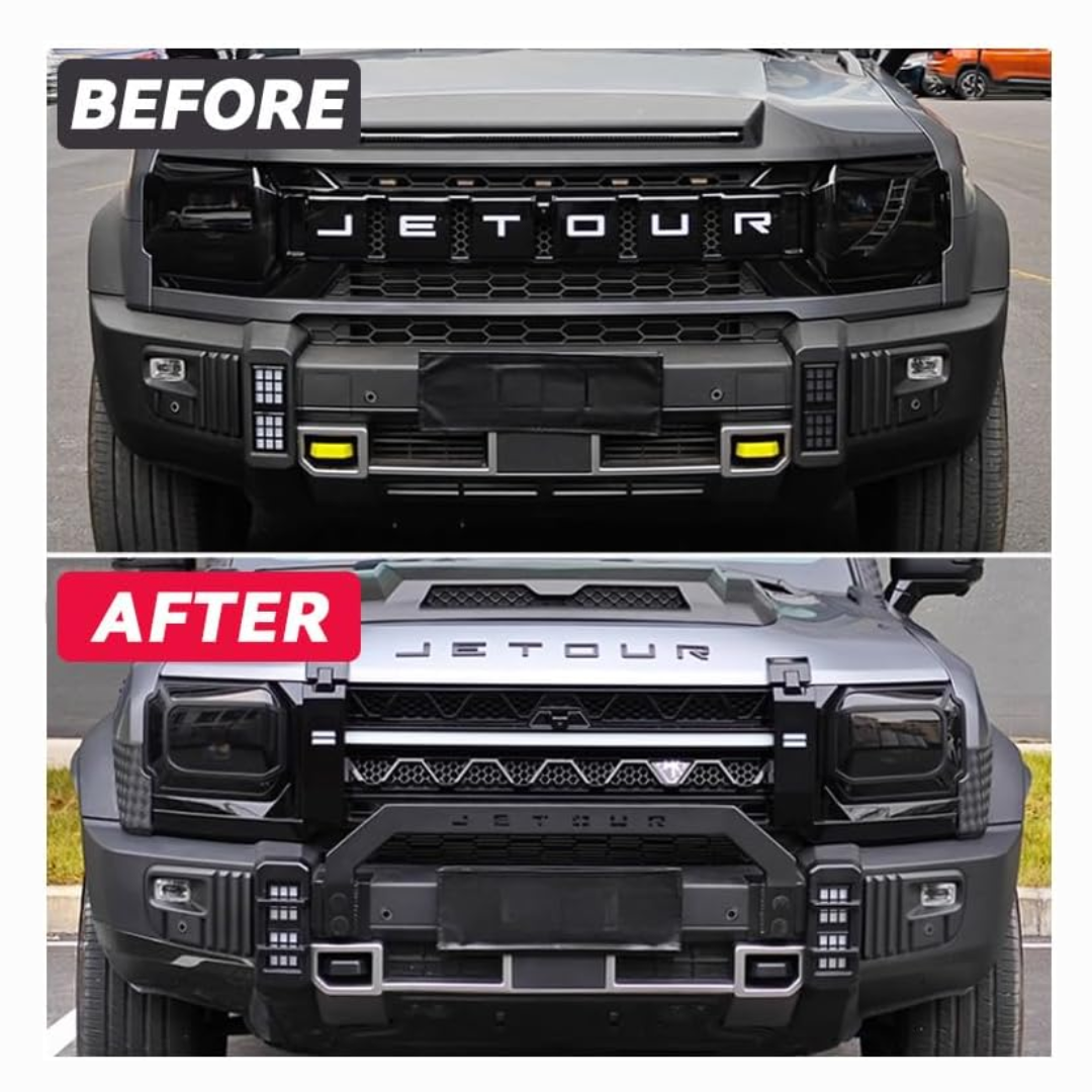 JETOUR T2 FRONT BUMPER BULL BAR (non oem)